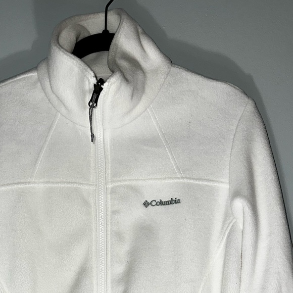 White Columbia Fleece Jacket - Picture 2 of 4